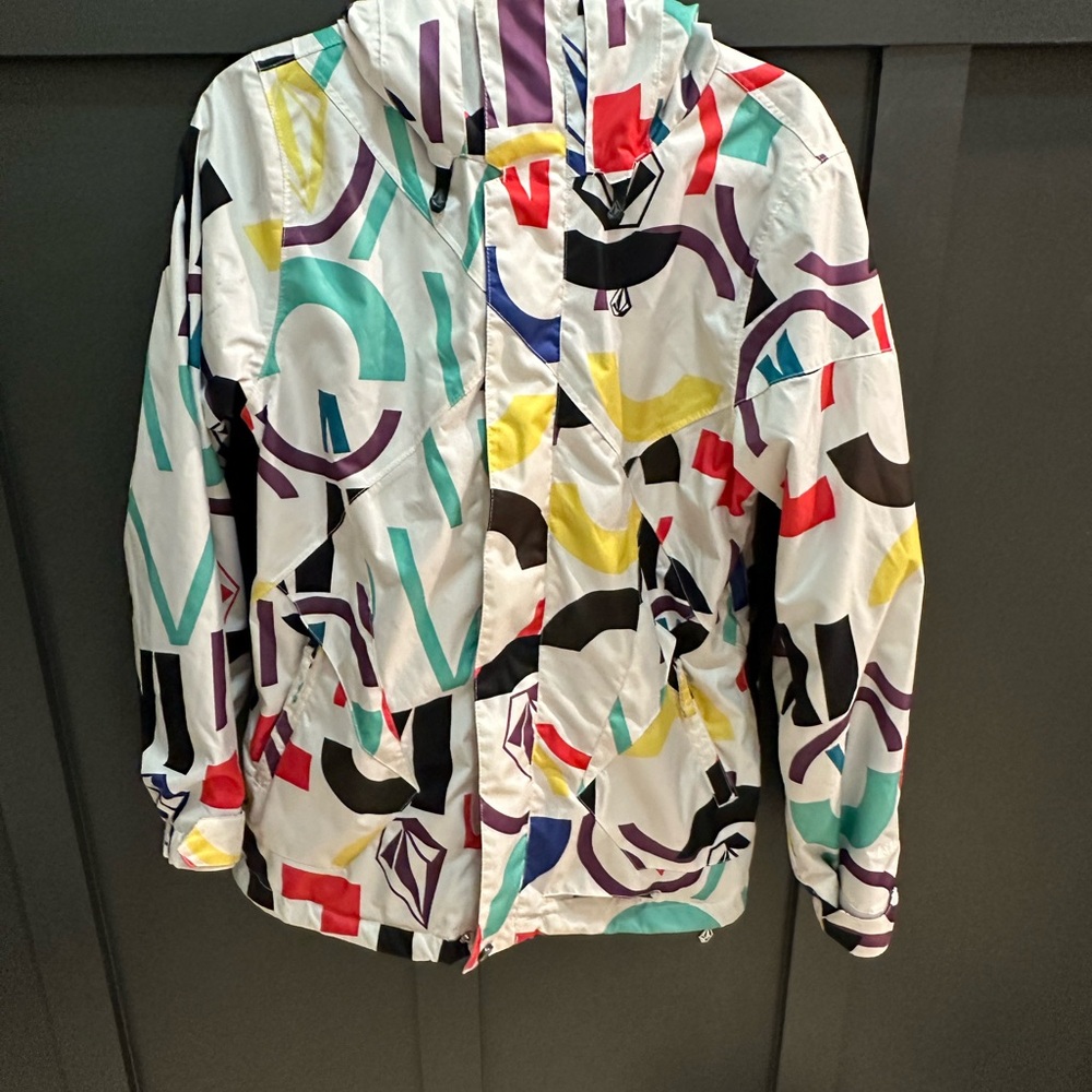 Volcom Multicolor Graphic Jacket - image 1